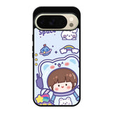Cute Blue Space Ufo Google Pixel 10 Pro XL Case QC11201