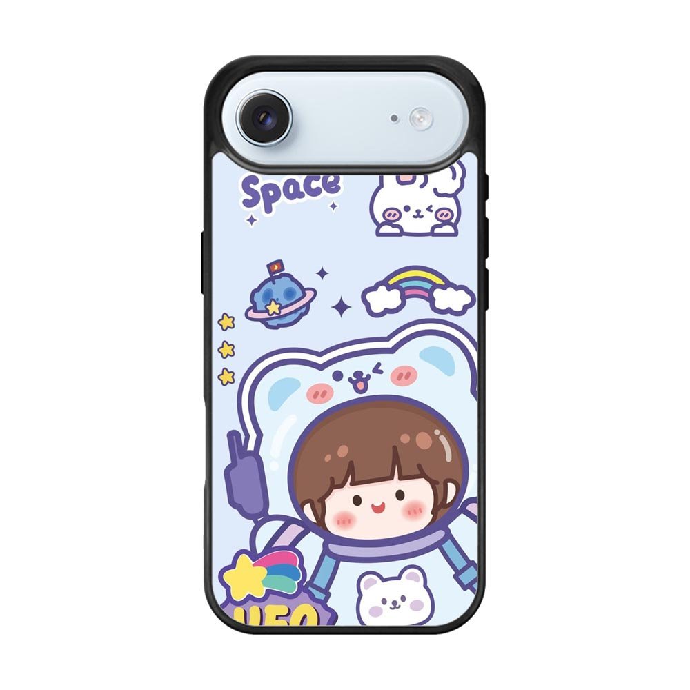 Cute Blue Space Ufo iPhone Air Case QC11201