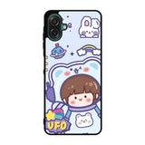Cute Blue Space Ufo Samsung Galaxy A07 Case QC11201