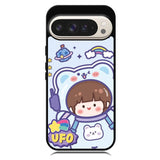Cute Blue Space Ufo Google Pixel 10 Pro XL Case RC11201