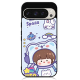 Cute Blue Space Ufo Google Pixel 9 | Pixel 9 Pro Case OV11201