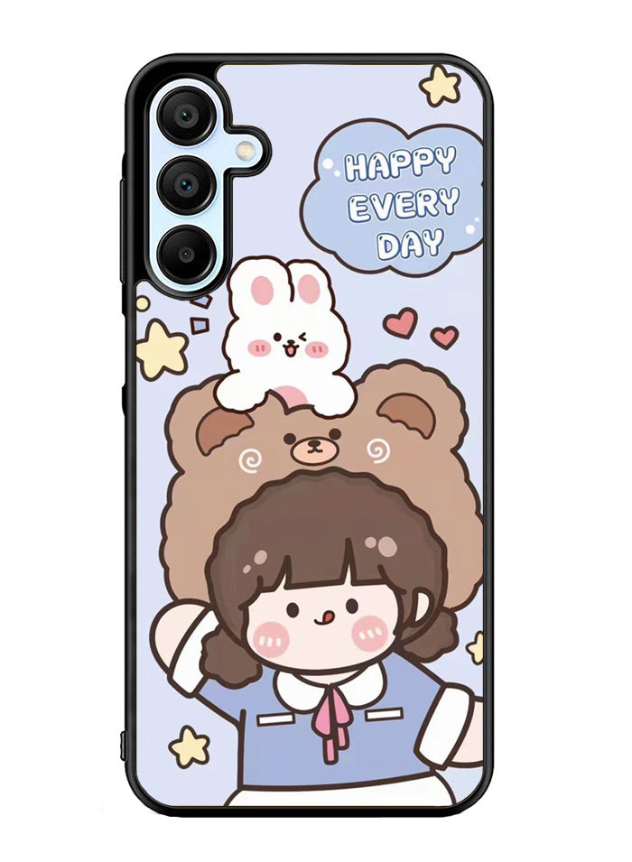 Cute and Happy Everyday Samsung Galaxy A35 5G Case OV11197