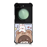 Cute and Happy Everyday Samsung Galaxy Z Flip 6 5G 2024 Case OV11197