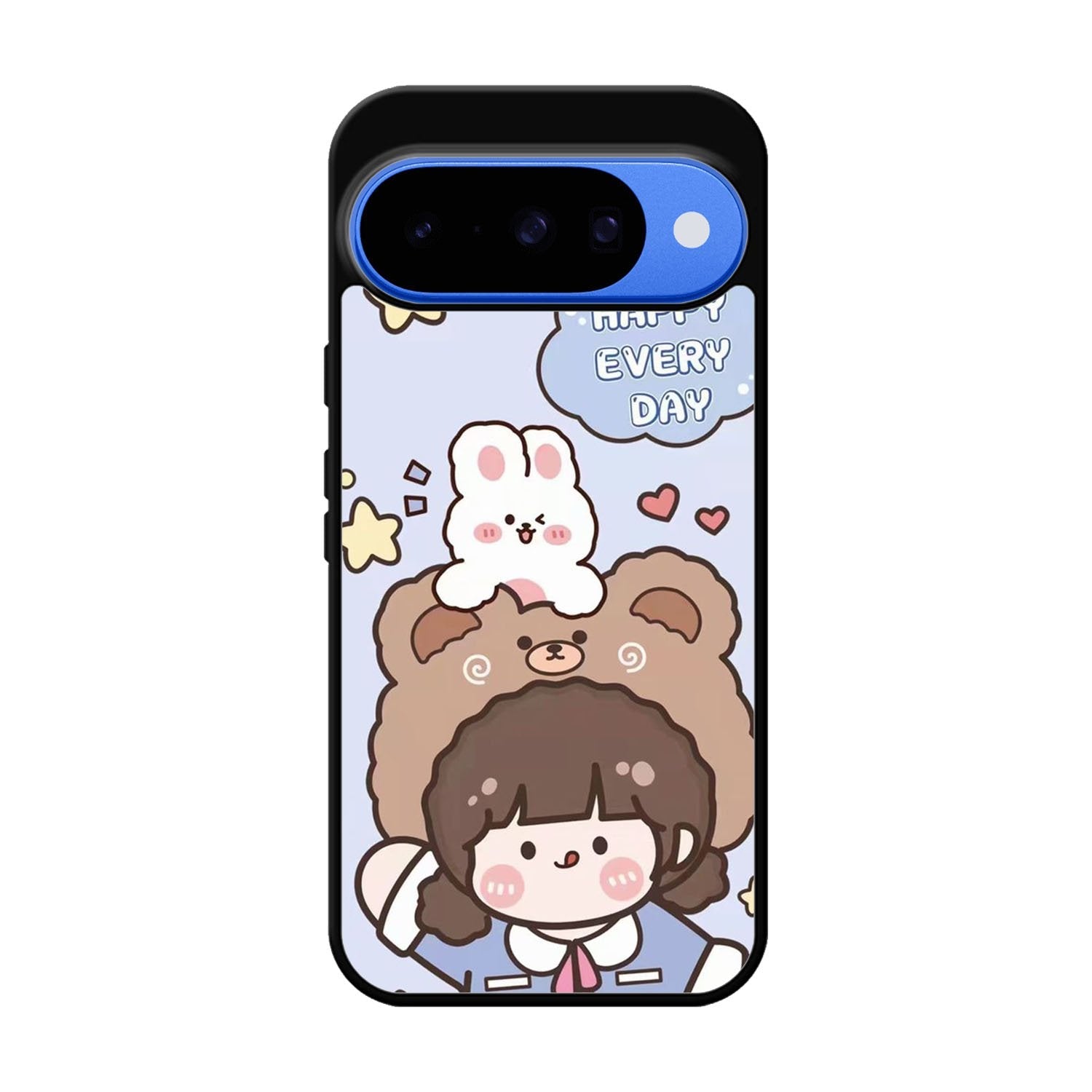 Cute and Happy Everyday Google Pixel 10 Case QC11197