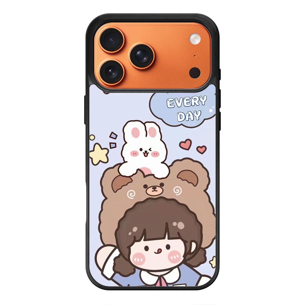 Cute and Happy Everyday iPhone 17 Pro Case QC11197