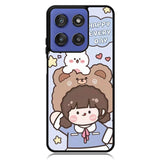 Cute and Happy Everyday Motorola Moto G Stylus 5G 2025 Case OV11197