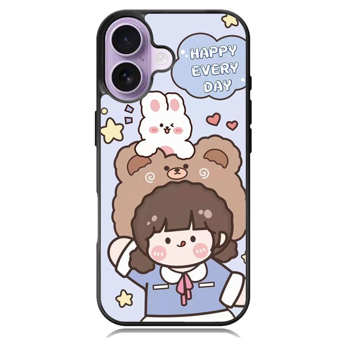 Cute and Happy Everyday iPhone 17 Case OV11197