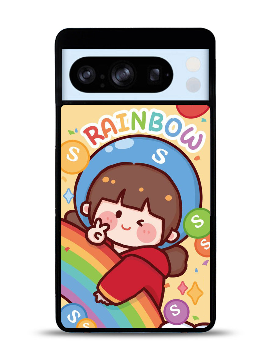 Cutei Rainbow Candy Google Pixel 8 Pro Case QC11217