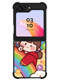 Cutei Rainbow Candy Samsung Galaxy Z Flip 5 5G 2023 Case OV11217