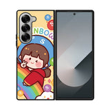 Cutei Rainbow Candy Samsung Galaxy Z Fold 7 5G Case QC11217