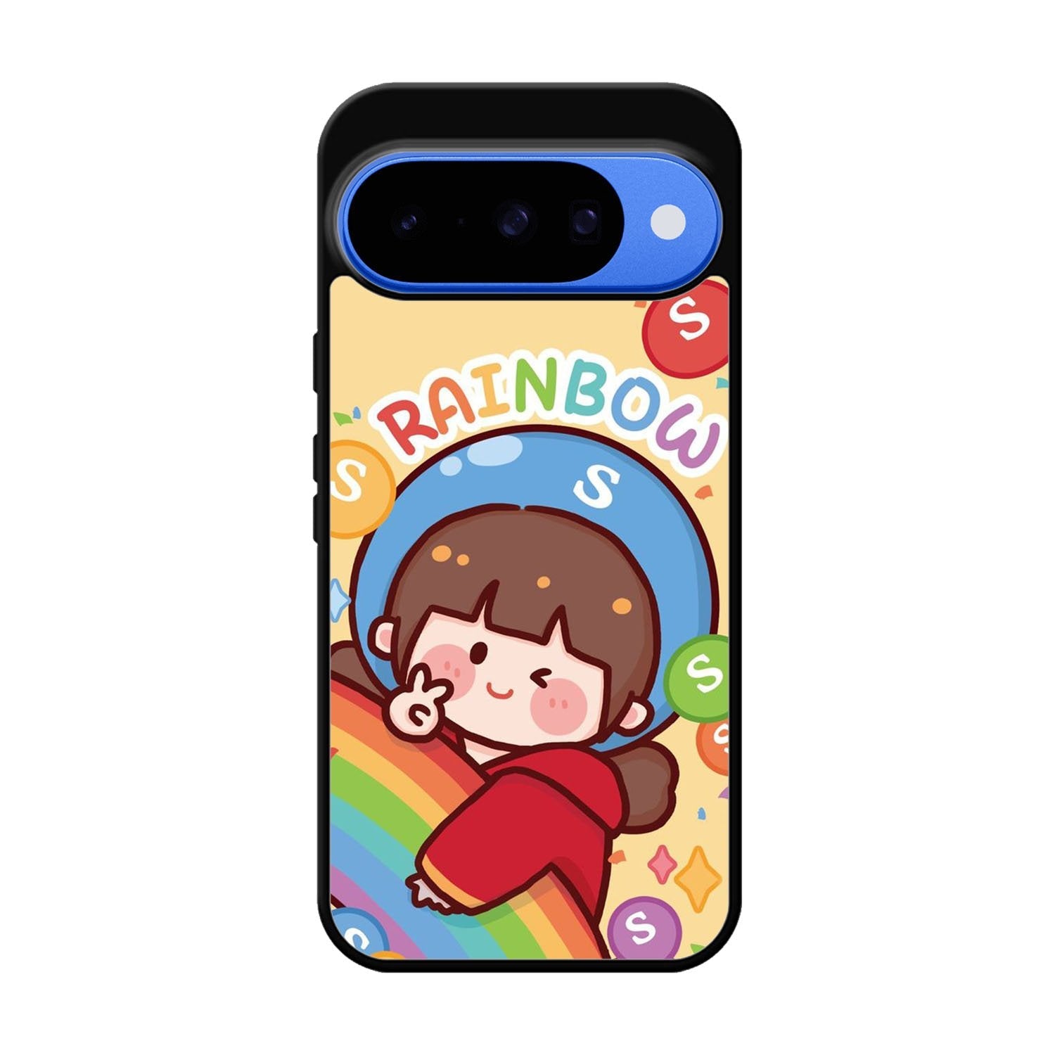 Cutei Rainbow Candy Google Pixel 10 Case QC11217