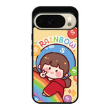 Cutei Rainbow Candy Google Pixel 10 Pro Case QC11217