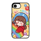 Cutei Rainbow Candy iPhone 17e Case OV11217