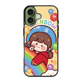 Cutei Rainbow Candy iPhone 17 Case QC11217