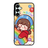 Cutei Rainbow Candy Samsung Galaxy A16 Case OV11217