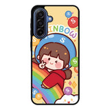 Cutei Rainbow Candy Samsung Galaxy A17 Case QC11217