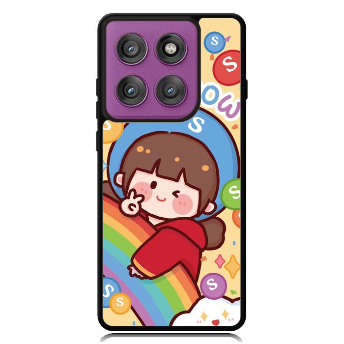 Cutei Rainbow Candy Motorola Moto Edge 2025 | Moto Edge 60 Fusion | Moto Edge 60 Pro Case OV11217