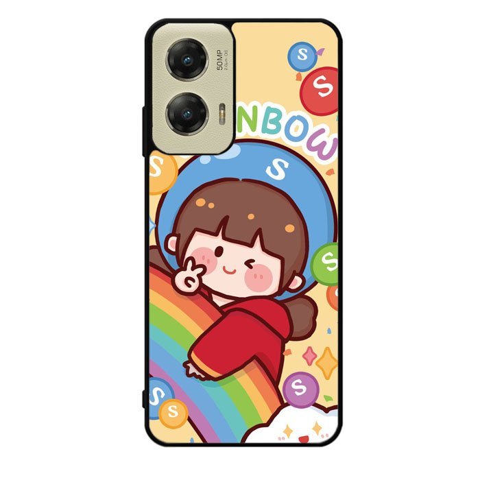 Cutei Rainbow Candy Motorola Moto G Stylus 5G 2024 Case OV11217
