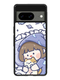 Cute Sleeping with the cat Google Pixel 8A Case QC11213