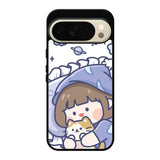 Cute Sleeping with the cat Google Pixel 10 Pro Case OV11213