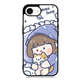 Cute Sleeping with the cat iPhone 16e Case OV11213