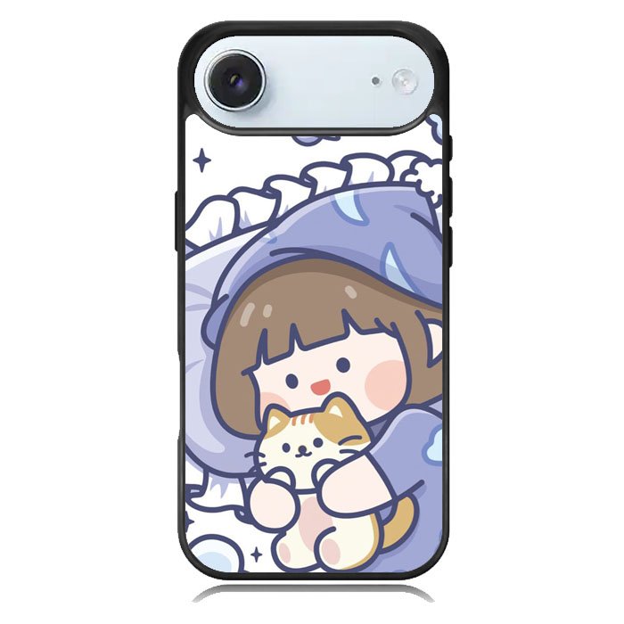 Cute Sleeping with the cat iPhone 17 Air Case OV11213