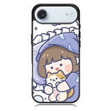 Cute Sleeping with the cat iPhone 17 Air Case OV11213