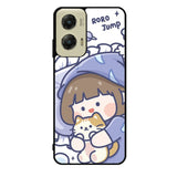 Cute Sleeping with the cat Motorola Moto G Stylus 5G 2024 Case OV11213
