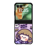 Cute Roro Jump Eat the Sweet Cake Motorola Moto RAZR 2025 Case OV11210