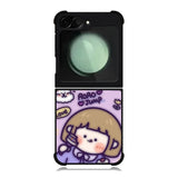 Cute Roro Jump Eat the Sweet Cake Samsung Galaxy Z Flip 6 5G 2024 Case OV11210