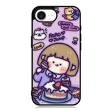 Cute Roro Jump Eat the Sweet Cake iPhone 16e Case OV11210