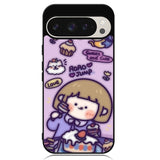 Cute Roro Jump Eat the Sweet Cake Google Pixel 9 Pro XL Case OV11210