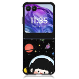 Cute Roro Jump and Astronaut Motorola Moto Razr Plus 2024 , Moto Razr+ 2024 Case OV11207