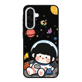 Cute Roro Jump and Astronaut Samsung Galaxy A16 5G Case RC11207