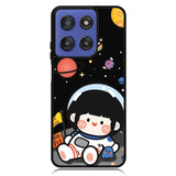 Cute Roro Jump and Astronaut Motorola Moto G Stylus 5G 2025 Case OV11207