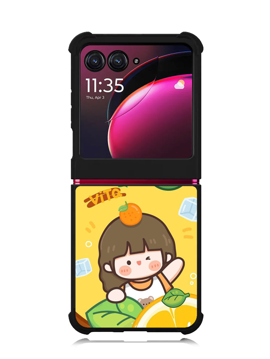 Cute And The Lemon Motorola Moto Razr Plus 2023 , Moto Razr+ 2023 Case OV11199