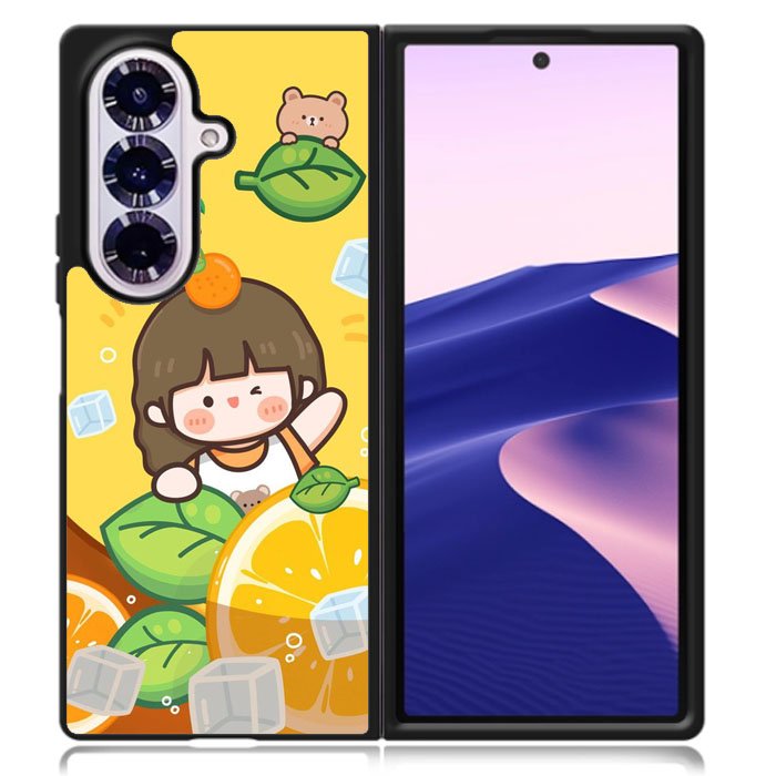 Cute And The Lemon Samsung Galaxy Z Fold 7 Case OV11199
