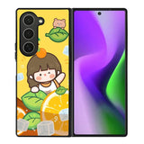 Cute And The Lemon Samsung Galaxy Z Fold 6 5G 2024 Case OV11199