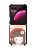 Cute And Have A Nice Day Motorola Moto Razr Plus 2023 , Moto Razr+ 2023 Case OV11198