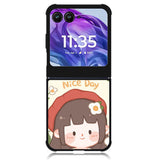 Cute And Have A Nice Day Motorola Moto Razr Plus 2024 , Moto Razr+ 2024 Case OV11198