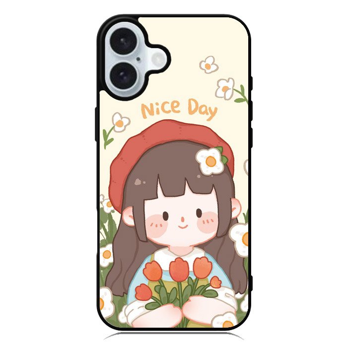 Cute And Have A Nice Day iPhone 16 Case QC11198