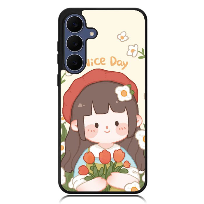 Cute And Have A Nice Day Samsung Galaxy S25 FE Case OV11198