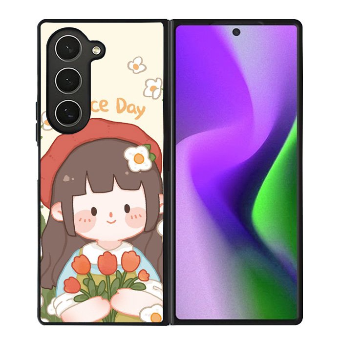 Cute And Have A Nice Day Samsung Galaxy Z Fold 6 5G 2024 Case OV11198