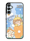 Cute Roro Jump And Honey Bee Samsung Galaxy A35 5G Case OV11208