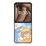 Cute Roro Jump And Honey Bee Motorola Moto RAZR Plus 2025 Case OV11208