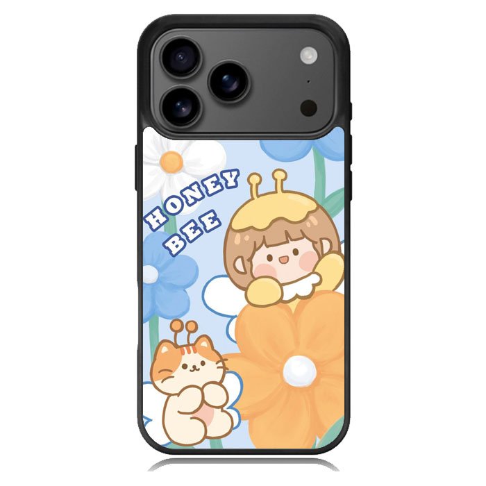Cute Roro Jump And Honey Bee Samsung Galaxy S26 Case OV11208