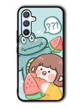 Cute Eat Watermelon Samsung Galaxy A14 5G Case QC11203