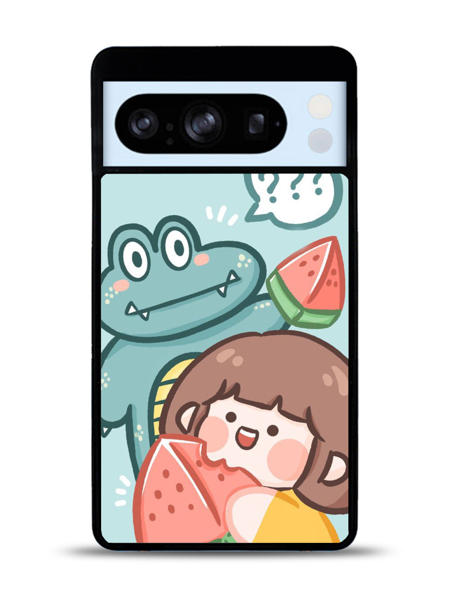 Cute Eat Watermelon Google Pixel 8 Pro Case QC11203