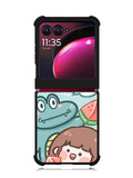 Cute Eat Watermelon Motorola Moto Razr Plus 2023 , Moto Razr+ 2023 Case OV11203