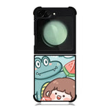 Cute Eat Watermelon Samsung Galaxy Z Flip 6 5G 2024 Case OV11203